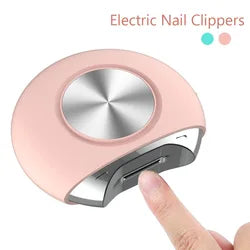 Mini coupe-ongles électrique - Kit d'outils de soin des ongles pour bébé en acier inoxydable, sûr et silencieux