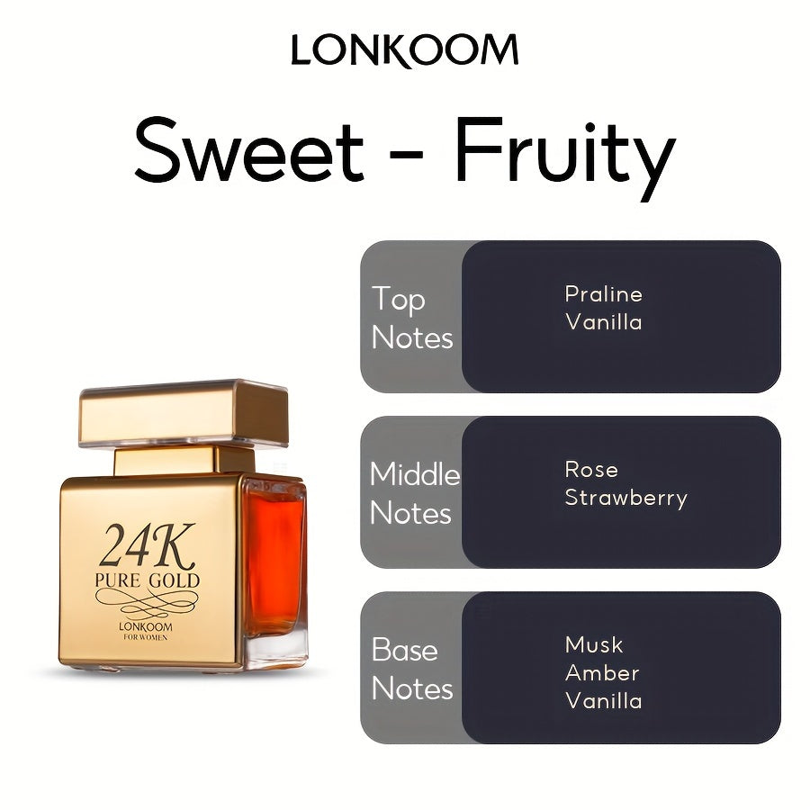 100ml Luxurious Fruity Eau De Parfum for Women – Long-Lasting Fragrance | Perfect Spring & Summer Gift
