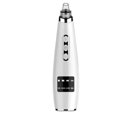 5-in-1 Electric Blackhead Remover - Rechargeable Vacuum Suction for Deep Facial Pore Cleaning