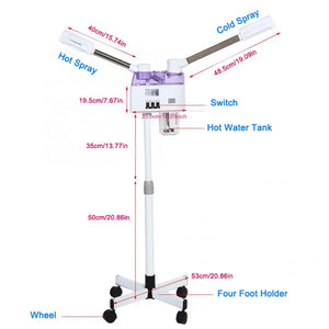 Hot & Cold Ion Sprayer: Improve Skin Texture & Reduce Wrinkles