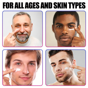 Men's Face Cream | Collagen, Retinol & Hyaluronic Acid for Firm, Moisturized Skin, 1.76 Oz