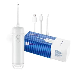 3 Modes 200ml Portable Mini Water Flosser - Cordless Oral Cleaner with Massage Function