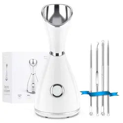Household Facial Steamer - Vapozone Nano Ionic Warm Steam for Deep Moisture and Face Care