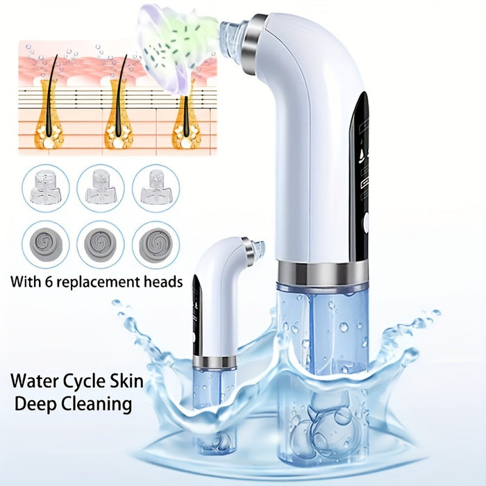 USB Rechargeable Electric Face Steamer Pore Cleanser Set