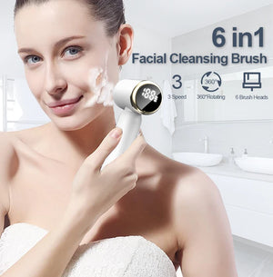 Electronic Facial Cleansing Brush