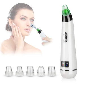 Blackhead Vacuum: LED Facial Cleansing Device
