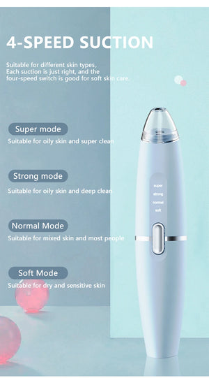 2024 Newest Blackhead Remover - Pore Vacuum Cleaner with Camera"