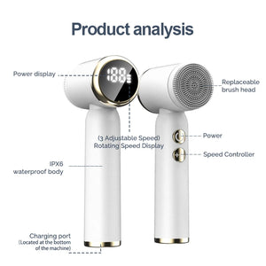 Electronic Facial Cleansing Brush