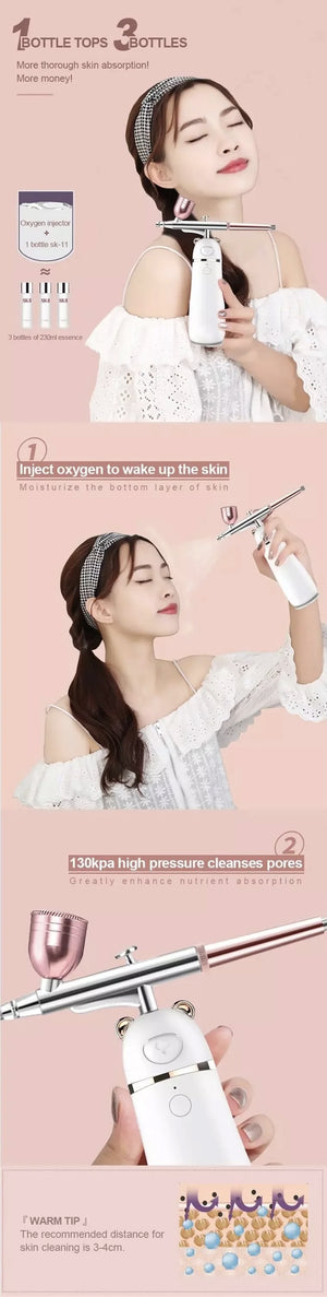 Beauty Machine Skin Moisturizing Nano Mist Sprayer - Nourishing Facial Spray Mister