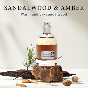 Bling's Lab of Nature 107 | Unisex Woody Perfume with Sandalwood & Amber, 50ML