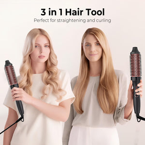 All-in-One Hair Styling Tool: Dry and wet use, curls or straightens, perfect for home
