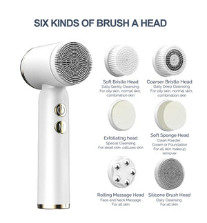 Electronic Facial Cleansing Brush