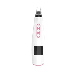 5-in-1 Electric Blackhead Remover - Rechargeable Vacuum Suction for Deep Facial Pore Cleaning