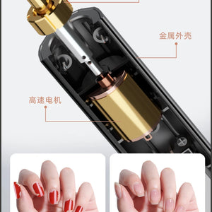 2024 Portable Electric Nail Drill - 20K RPM, Low Noise, Lightweight for Home & Salon