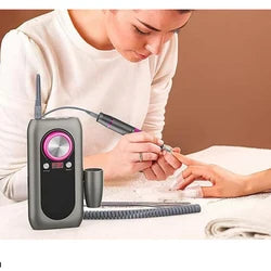35000 RPM Portable Brushless Nail Drill - Rechargeable & Cordless Efile for Professional Use