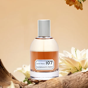 Bling's Lab of Nature 107 | Unisex Woody Perfume with Sandalwood & Amber, 50ML