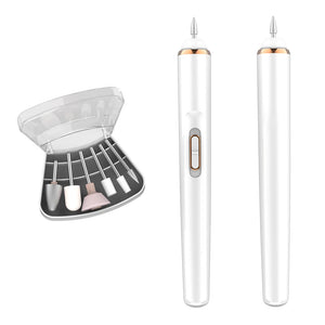 Professional 6-Head Portable Nail Drill - Low Noise, Lightweight for Home & Salon