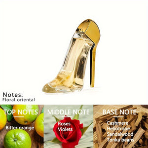 90ml Luxurious Floral Oriental Perfume for Women | Long-Lasting Eau de Toilette with Orange, Roses & Sandalwood