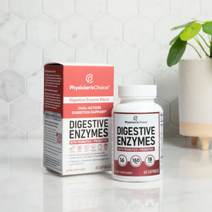 Digestive Enzymes 60Ct + 60B Probiotic 30Ct