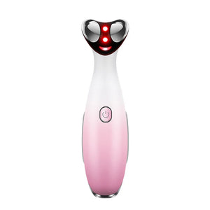 6-in-1 Beauty RF Eye Massager - Electric Anti-Wrinkle, Dark Circle, and Facial Vibration Radiofrequency Device