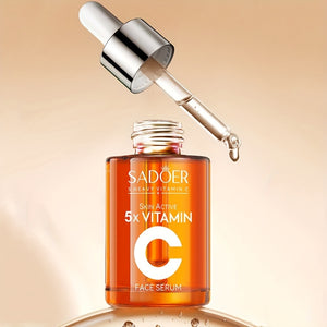 5-in-1 Vitamin C Skincare Gift Set - Hydrating, Moisturizing, Perfect for All Skin Types