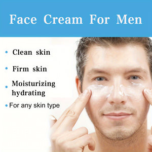 Men's Face Cream | Collagen, Retinol & Hyaluronic Acid for Firm, Moisturized Skin, 1.76 Oz
