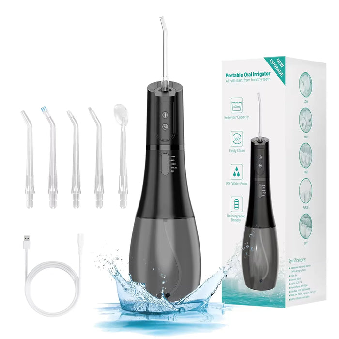Upgraded Cordless Dental Water Jet Flosser